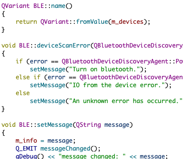 Qt desktop and mobile applications